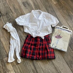 Vintage (2003) Leg Avenue 3 Piece Sexy Girl Outfit